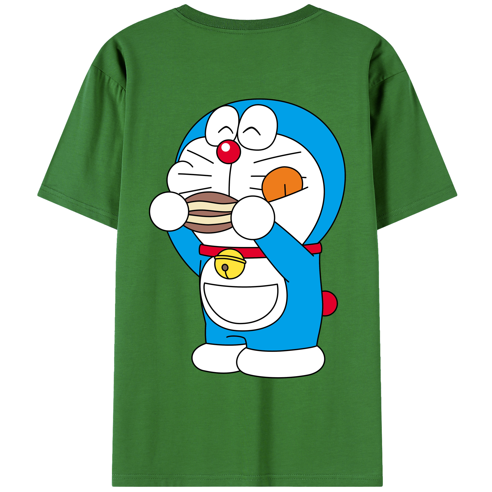 （画像用） ドラえもん Doraemon レディース半袖Tシャツ(バックプリント)
